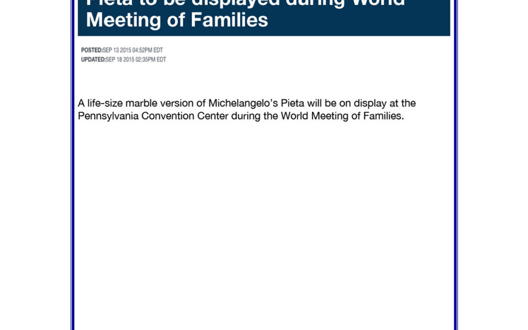 Fox News World Meeting of Families Sep. 13, 2015