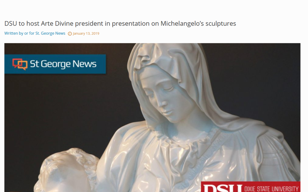 DSU to host Arte Divine president in presentation on Michelangelo’s sculptures